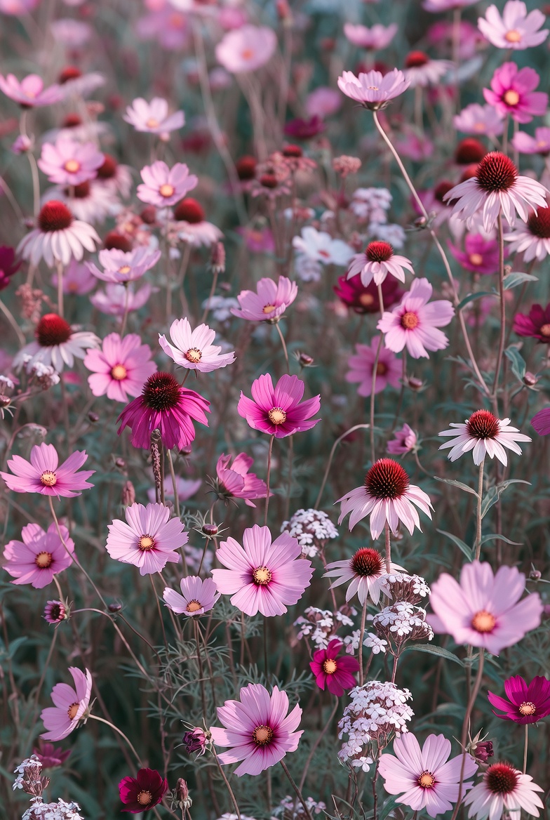 Rose Whisper wildflower meadow